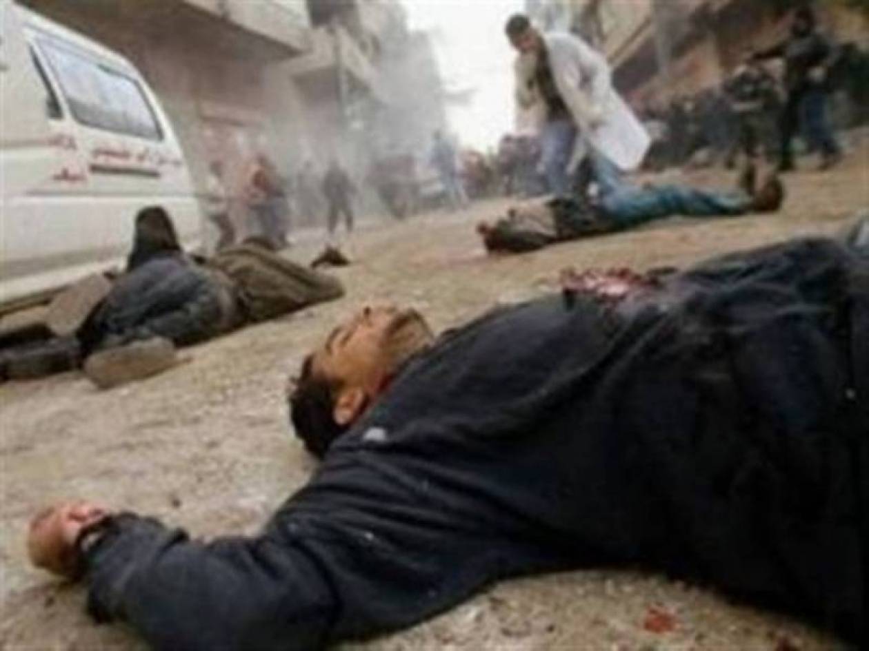 Εκατόμβη νεκρών στη Συρία