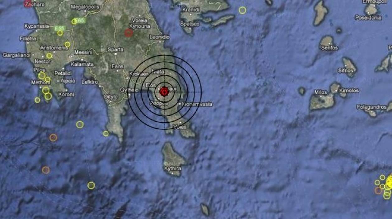 Σεισμός 3,3 Ρίχτερ στους Μολάους