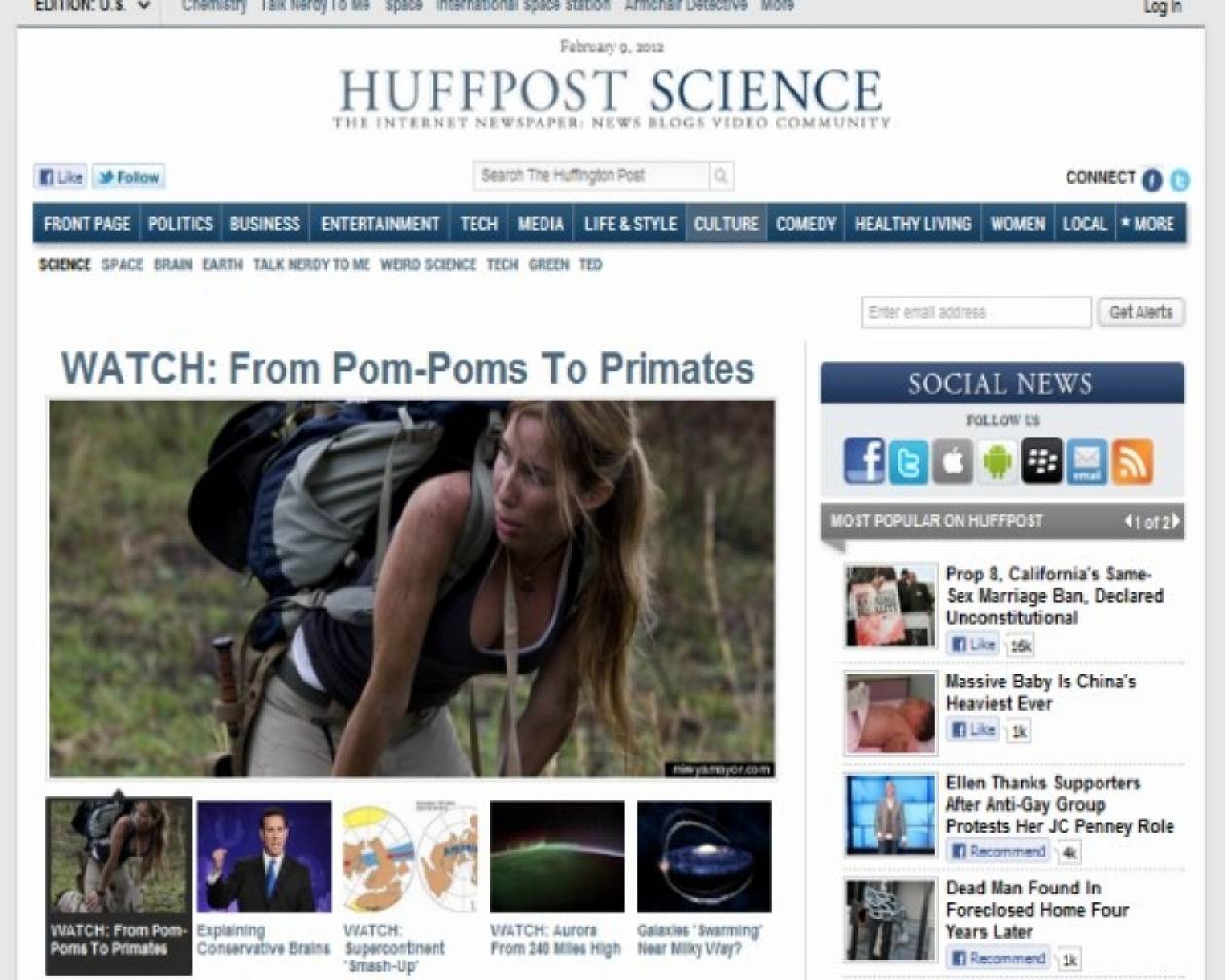 Σοβαρές κατηγορίες για τα«ψευδοεπιστημονικά» άρθρα της Huffington Post