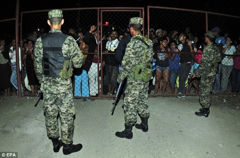 Φωτορεπορτάζ: Ο πύρινος εφιάλτης στις φυλακές στην Ονδούρα