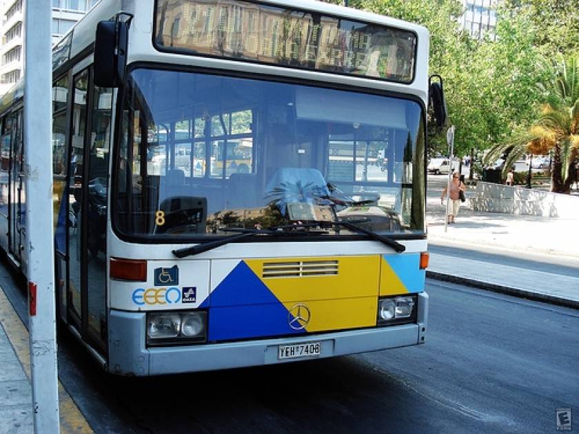 Χωρίς λεωφορεία για έξι ώρες την Τρίτη η Ελλάδα