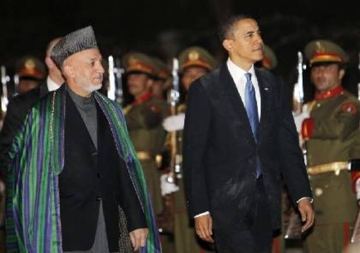 Συνομιλία Ομπάμα – Καρζάι για ειρηνευτική διαδικασία στο Αφγανιστάν