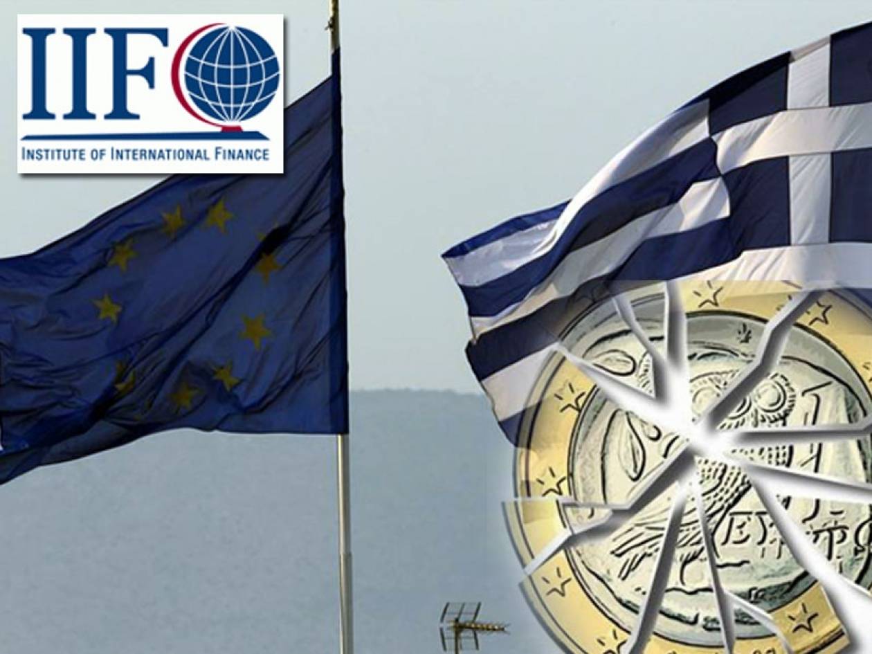 IIF: Στο 1 τρισ. το κόστος της ελληνικής χρεοκοπίας