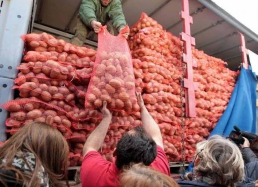 Συνεχίζει με επιτυχία το «κίνημα της πατάτας» στη Λάρισα