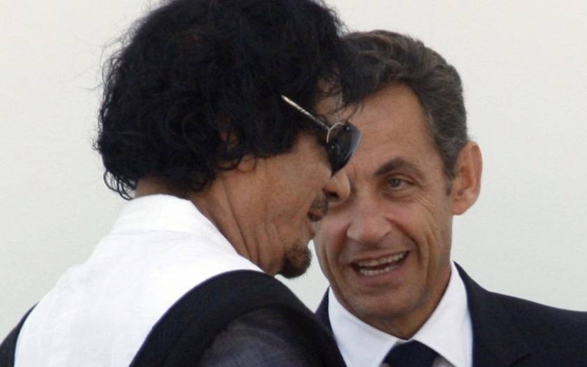 Ο Σαρκοζί διαψεύδει ότι χρηματοδοτήθηκε από τον Καντάφι