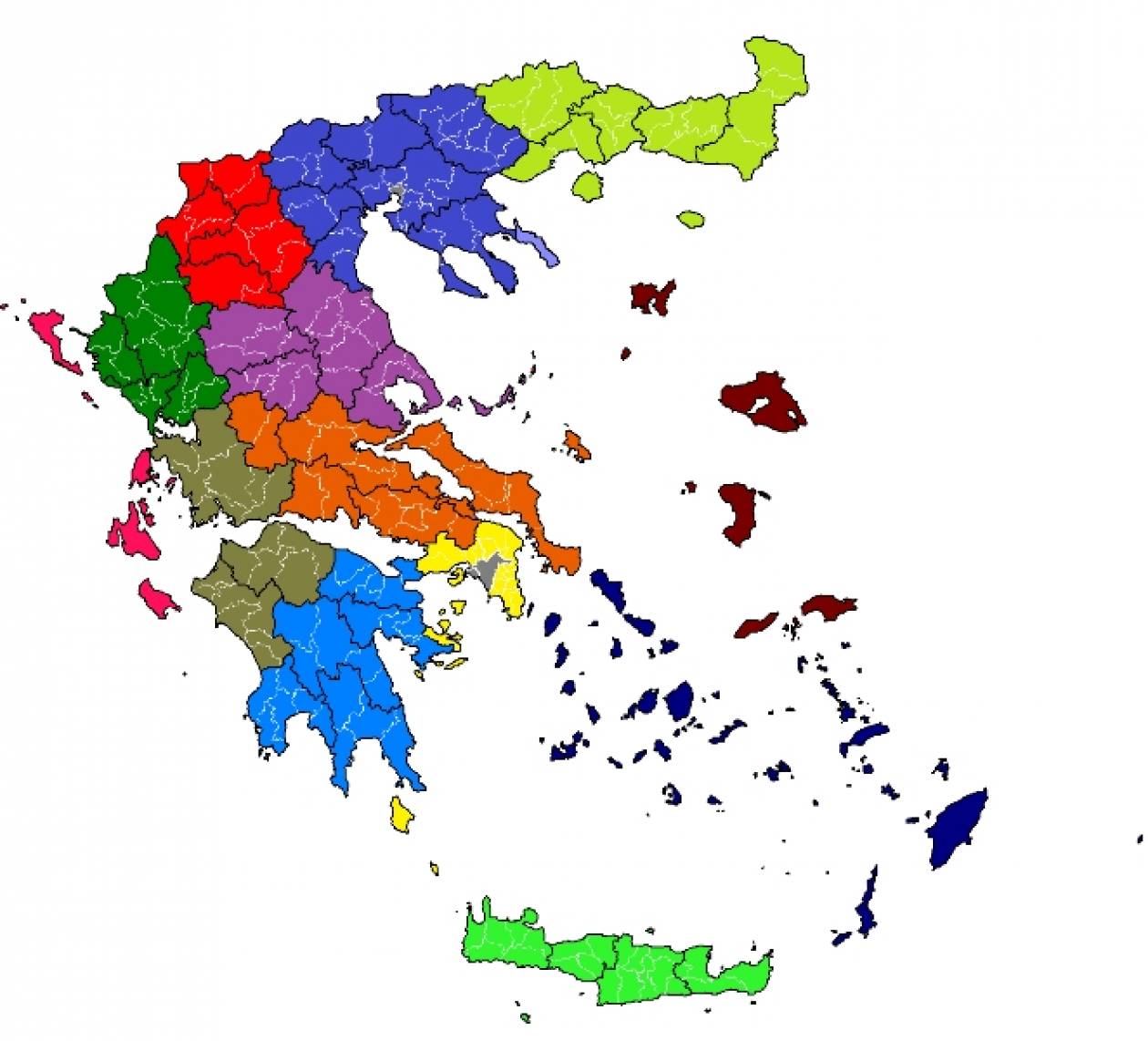 Οι 52 εκλογικές περιφέρειες και η σταυροδοσία