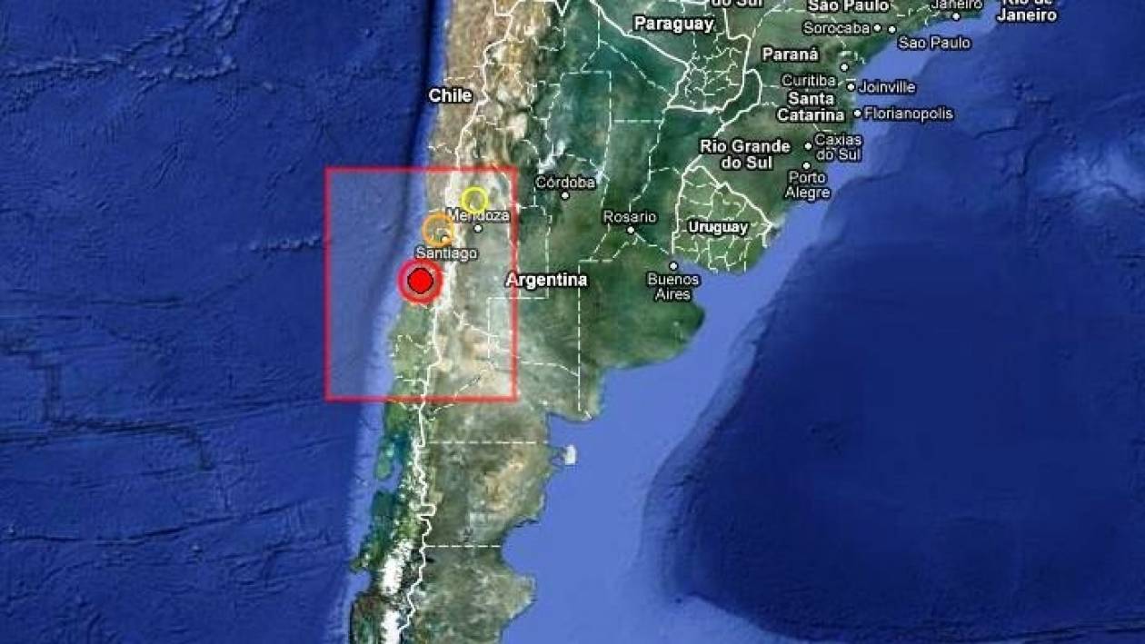 Σεισμός 7,2 Ρίχτερ στη Χιλή