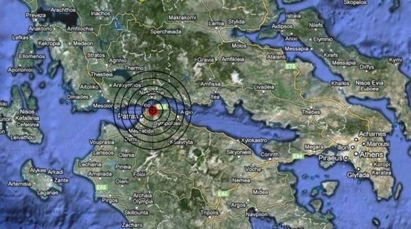 Σεισμός 3,6 Ρίχτερ δυτικά του Ρίου
