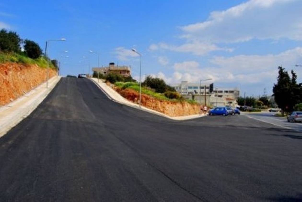 Ηράκλειο: Ολοκληρώθηκε ο περιφερειακός δρόμος του Αγίου Νικολάου