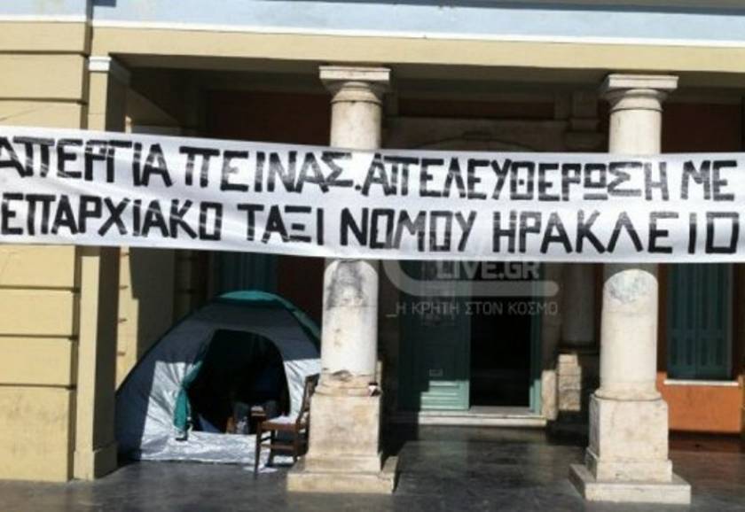 Απεργία πείνας  από οδηγούς ταξί στην Κρήτη