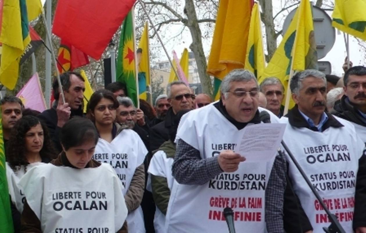 Διαδήλωση χιλιάδων Κούρδων στο Στρασβούργο