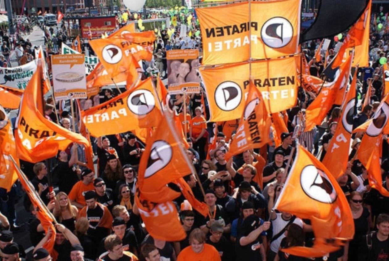Οι «Πειρατές» τρίτο κόμμα στη Γερμανία
