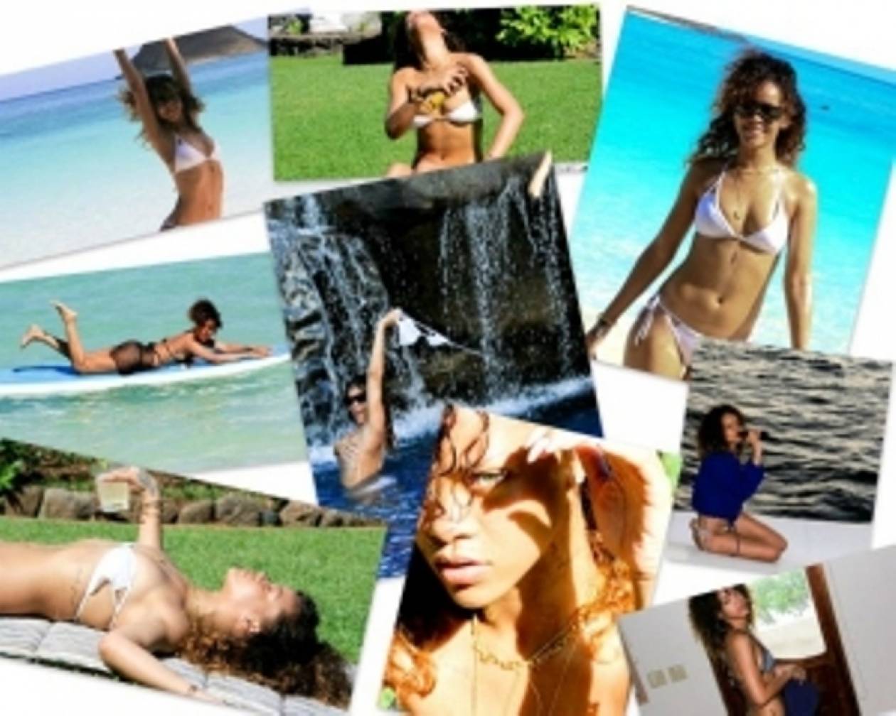 Οι 169 σέξι φωτογραφίες που ανέβασε η Rihanna στο Facebook