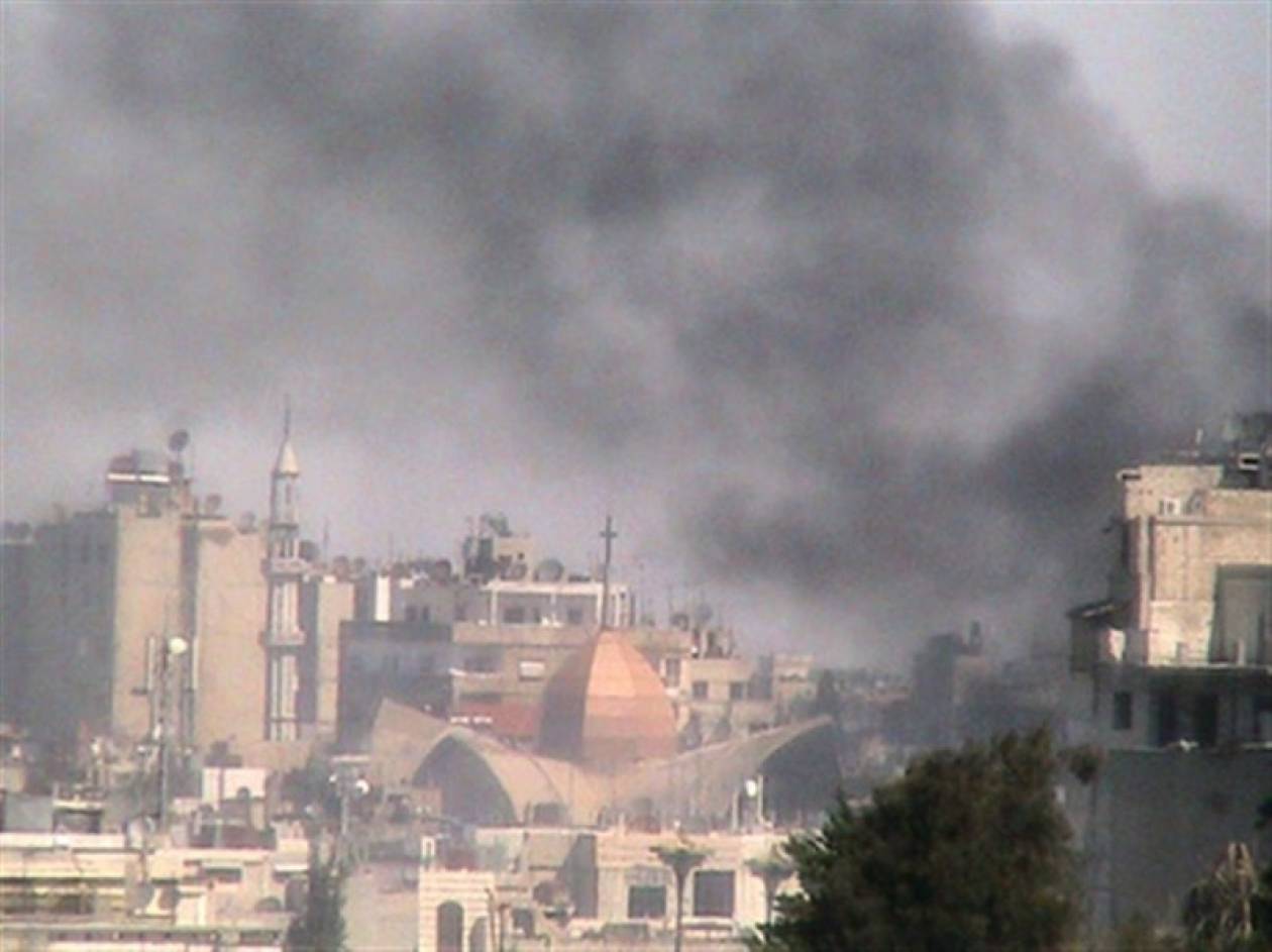 Δεν έχουν τέλος οι βομβαρδισμοί στη Χομς