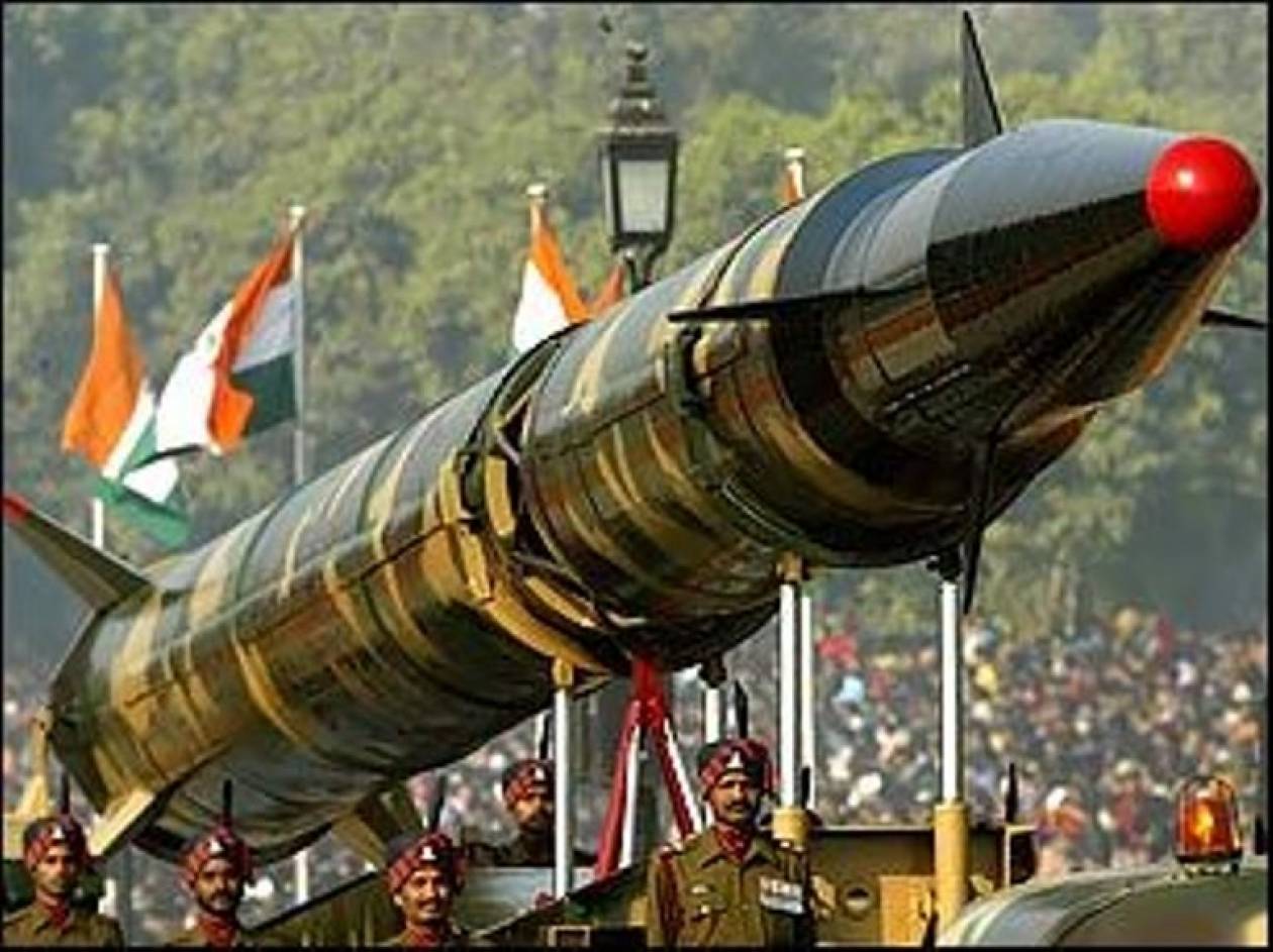 Δοκιμή πυραύλου μεγάλου βεληνεκούς στην Ινδία