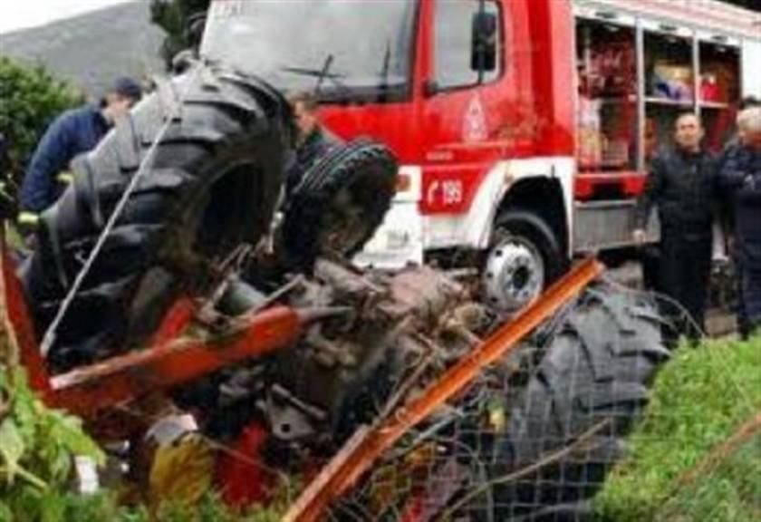 Τραγωδία: Αγρότης καταπλακώθηκε από τρακτέρ