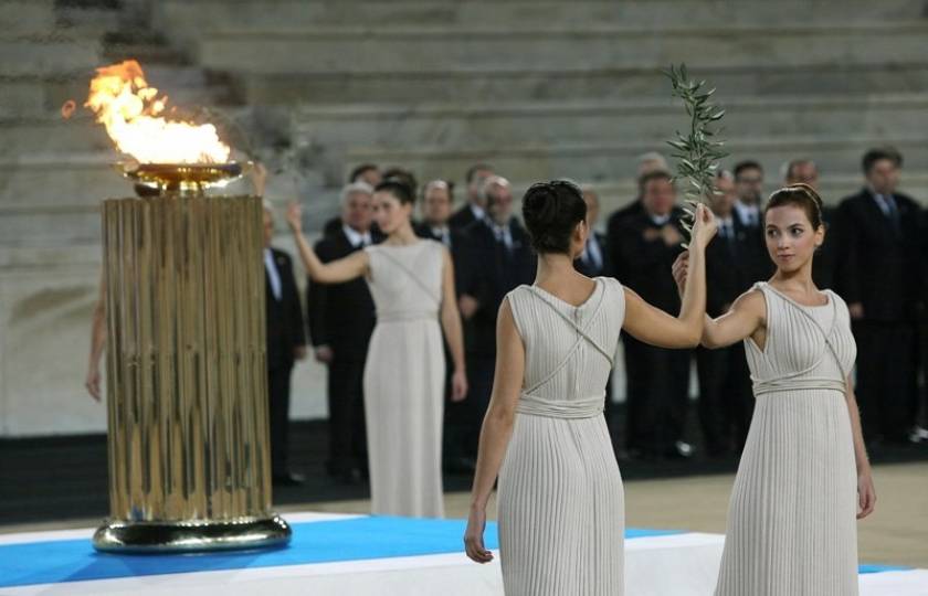 Το Καστελόριζο στους σταθμούς της Ολυμπιακής Φλόγας