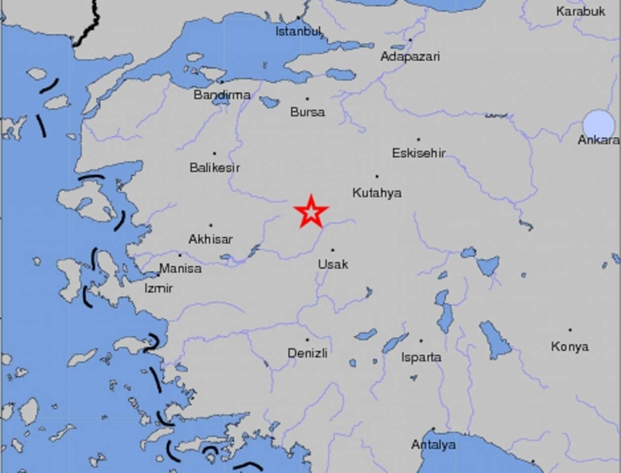 Σεισμός 5,1 βαθμών στην Τουρκία