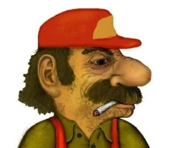 Το αληθινό πρόσωπο του Super Mario (φώτο)