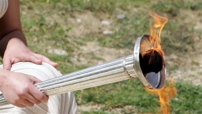 Η Ολυμπιακή Φλόγα στη Θεσσαλονίκη