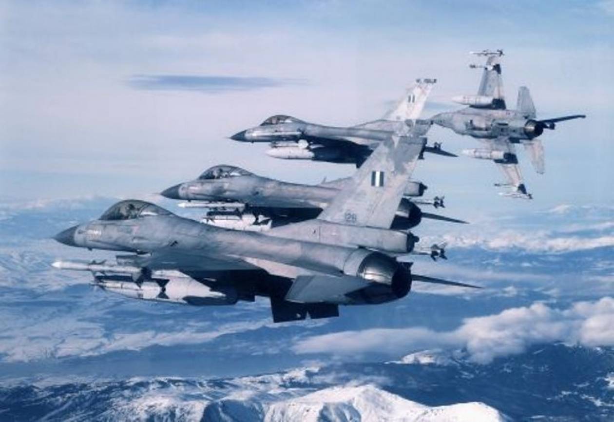 Τα μαχητικά μας αεροσκάφη «σκέπασαν» τον ουρανό