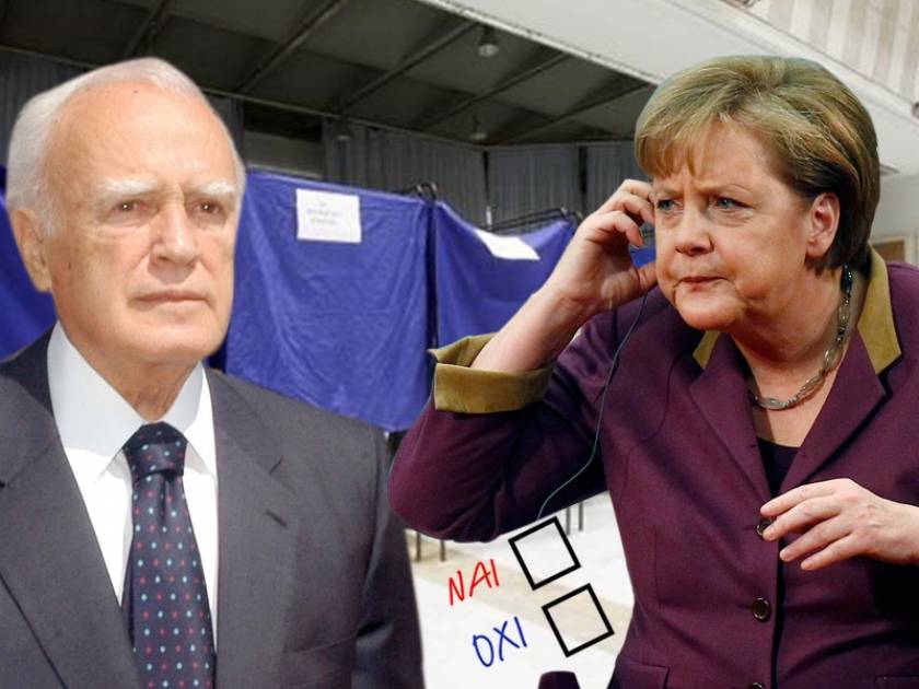 Μέρκελ: Κάντε δημοψήφισμα για το ευρώ