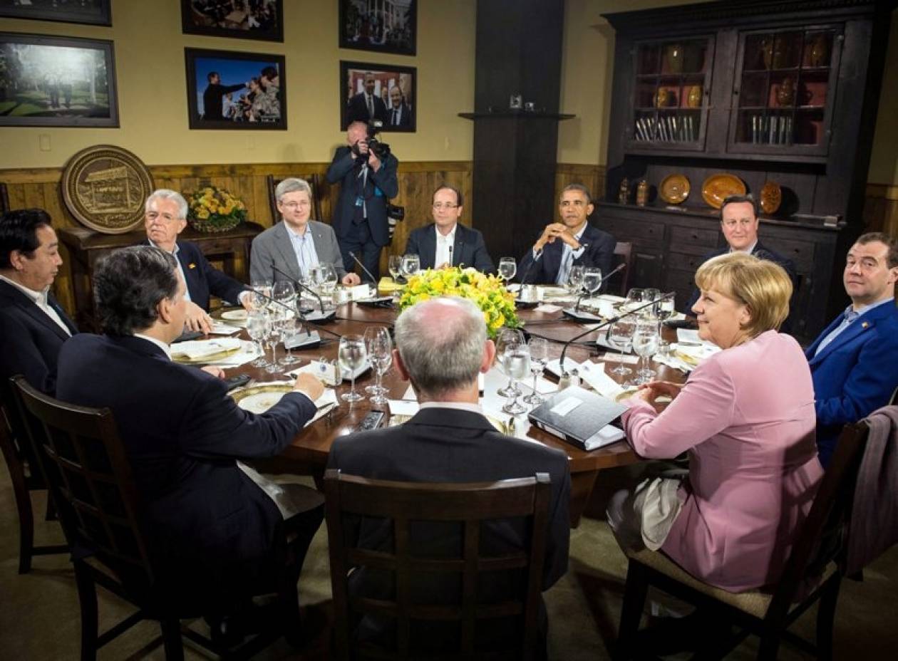 Ομπάμα: Όλοι οι ηγέτες της G8 θέλουν την Ελλάδα στο ευρώ