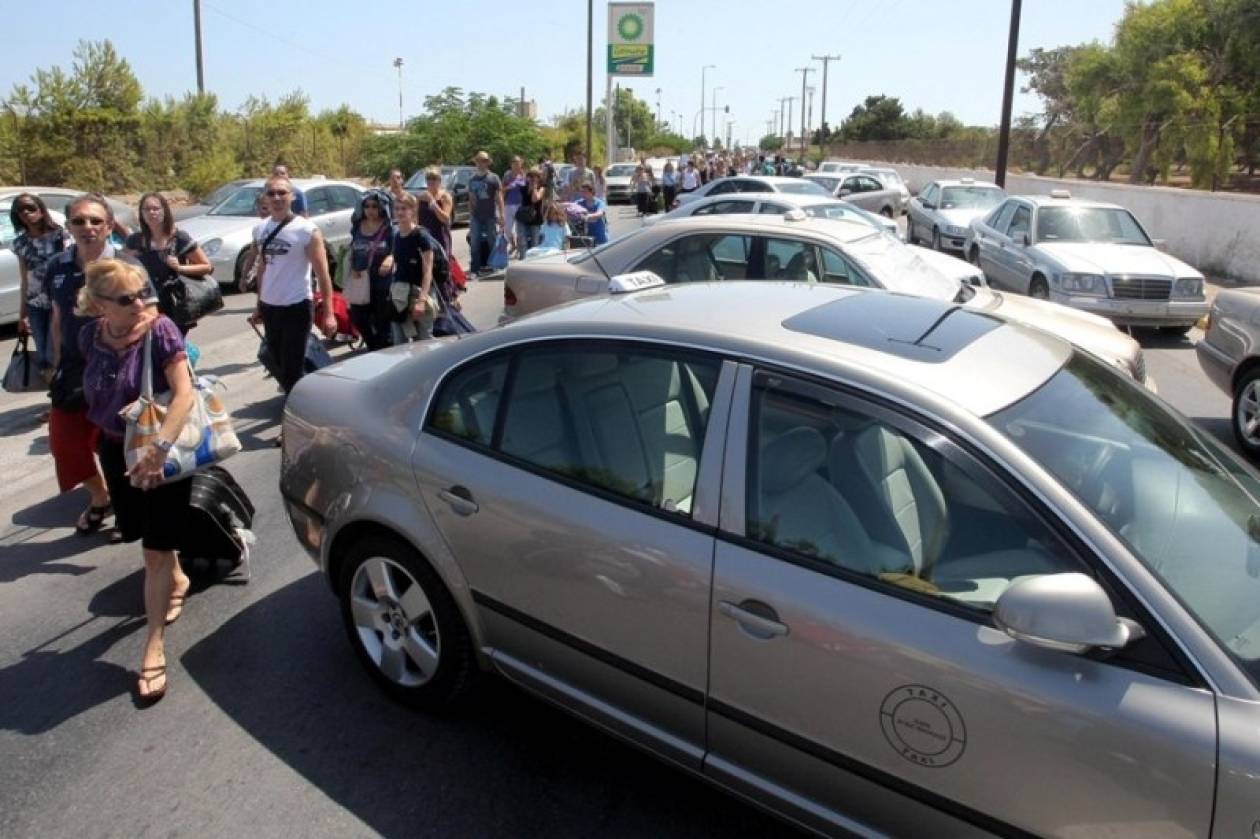 Ανεστάλη η απεργία των ταξί στο Ηράκλειο Κρήτης
