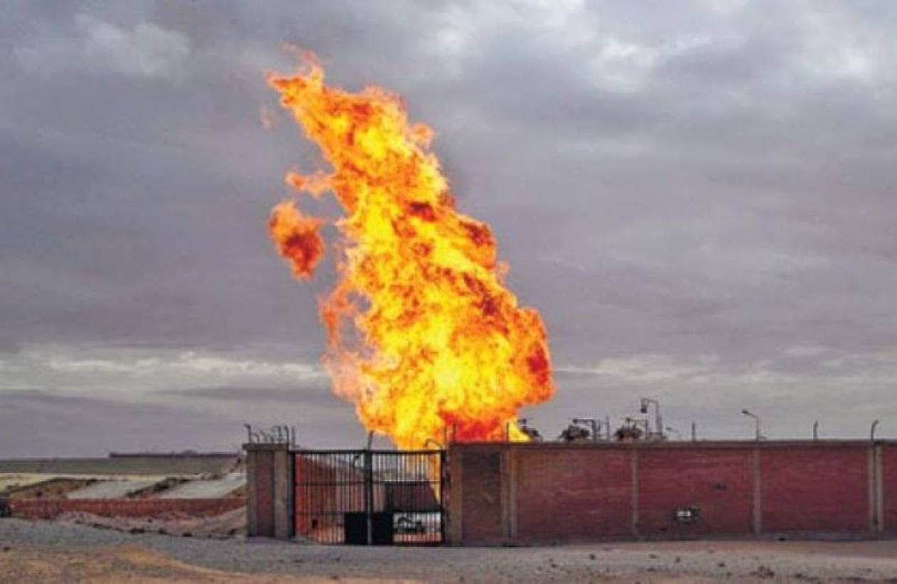 Πυρκαγιά σε πετρελαιαγωγό στη Συρία
