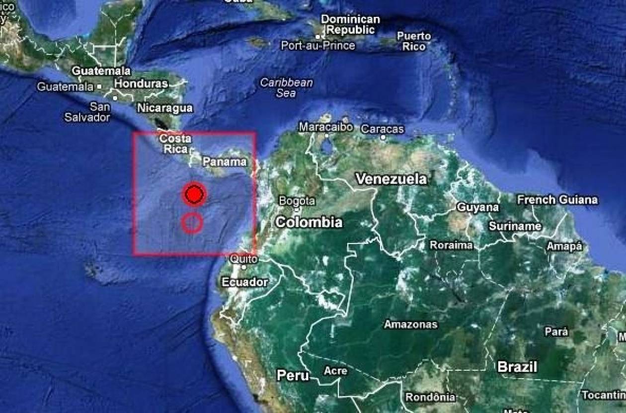 Σεισμός 5,9 Ρίχτερ νότια του Παναμά
