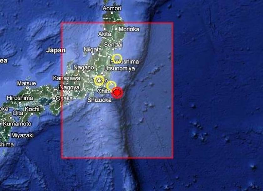 Σεισμός 6,2 Ρίχτερ στην Ιαπωνία