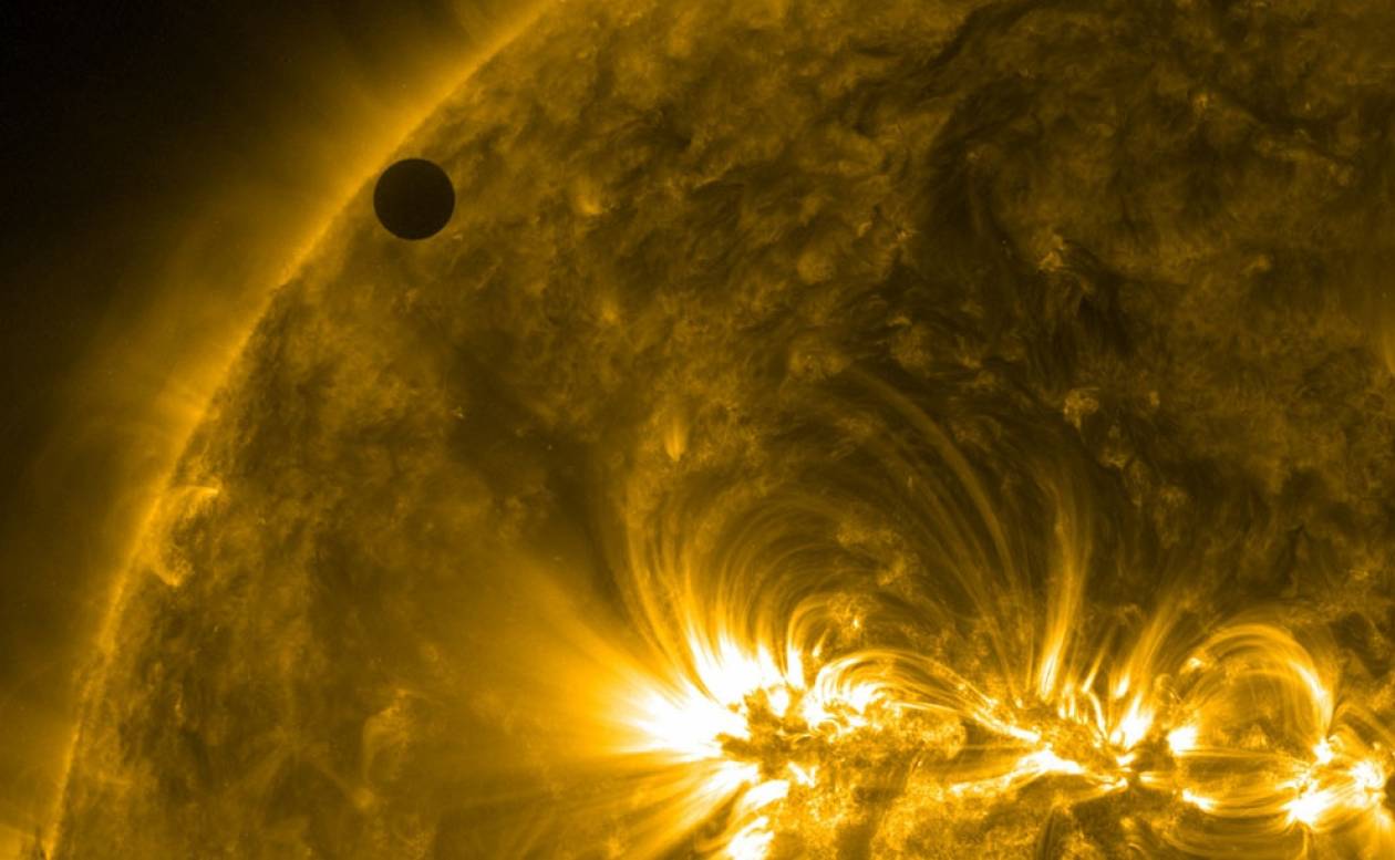 Απίστευτο βίντεο από τη διέλευση της Αφροδίτης στον Ήλιο