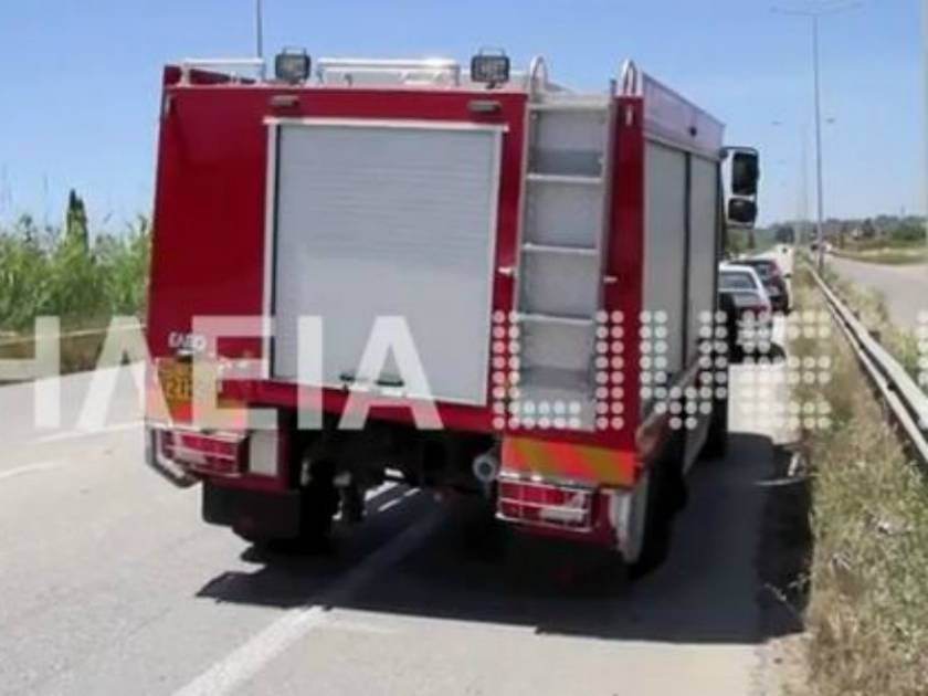 Βίντεο: Αυτοκίνητο τράκαρε με πυροσβεστικό