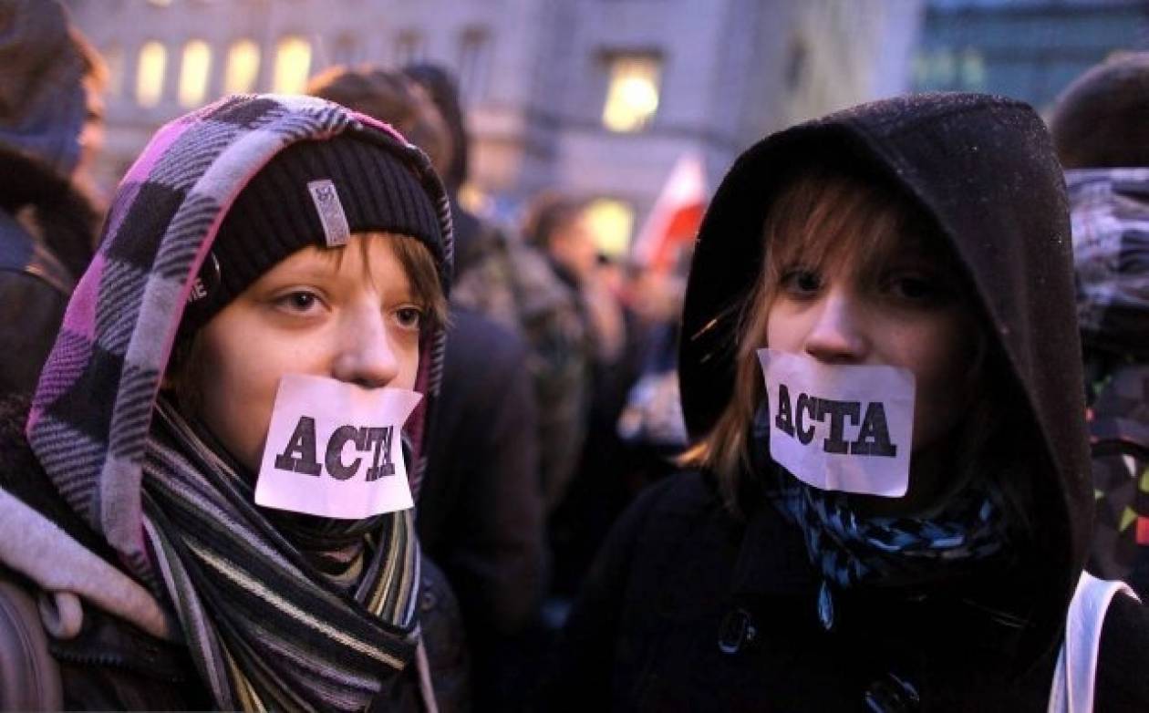 Πανευρωπαϊκή διαδήλωση κατά της ACTA