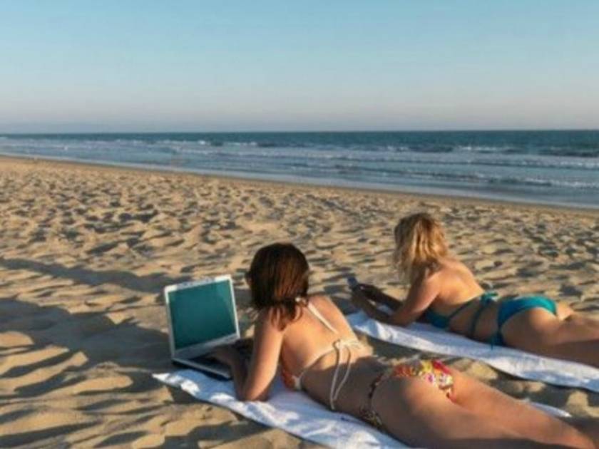 Μάθετε ποιες παραλίες έχουν δωρεάν internet!