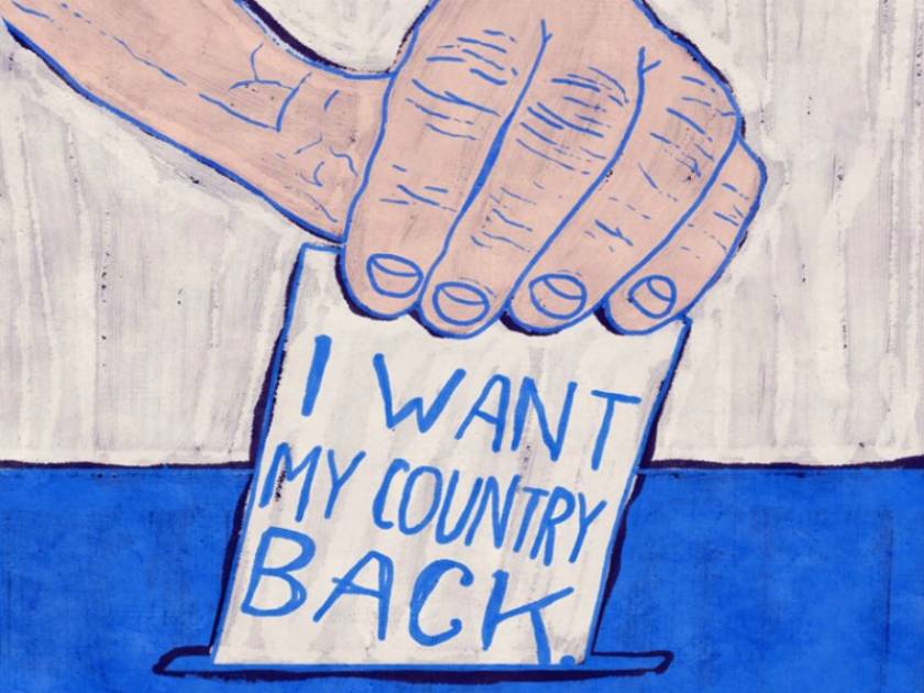 Εκλογές Ιουνίου 2012: Θέλω την χώρα μου πίσω. Η εικόνα που σαρώνει