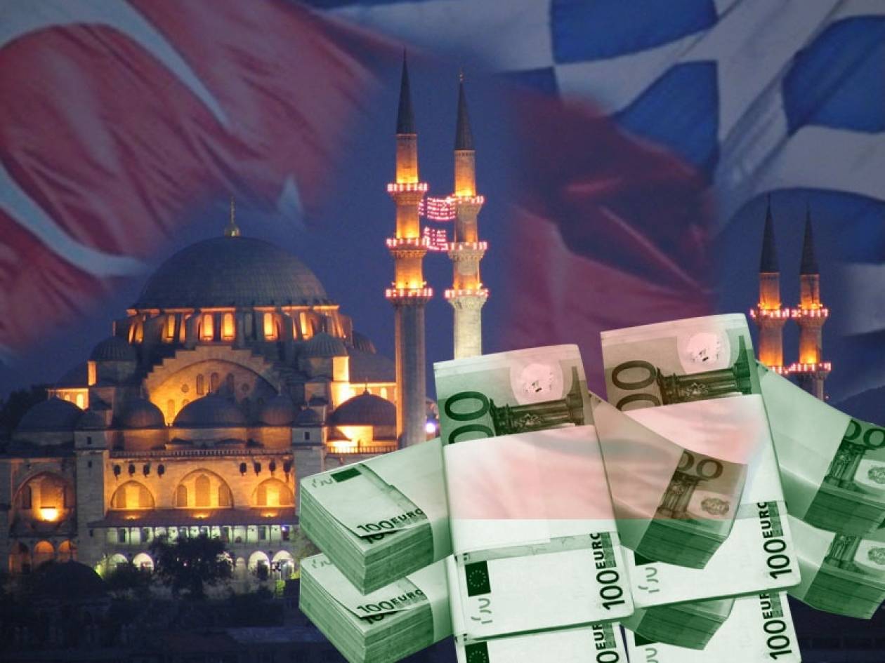 Πάνω από 400 εκατ. ευρώ από την Ελλάδα στην Τουρκία