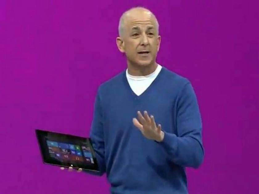 Fail: Το tablet της Microsoft... κόλλησε στην παρουσίαση! (vid)