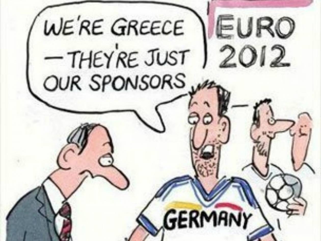Ελλάδα – Γερμανία: Προκαλεί το BBC με ειρωνική γελοιογραφία