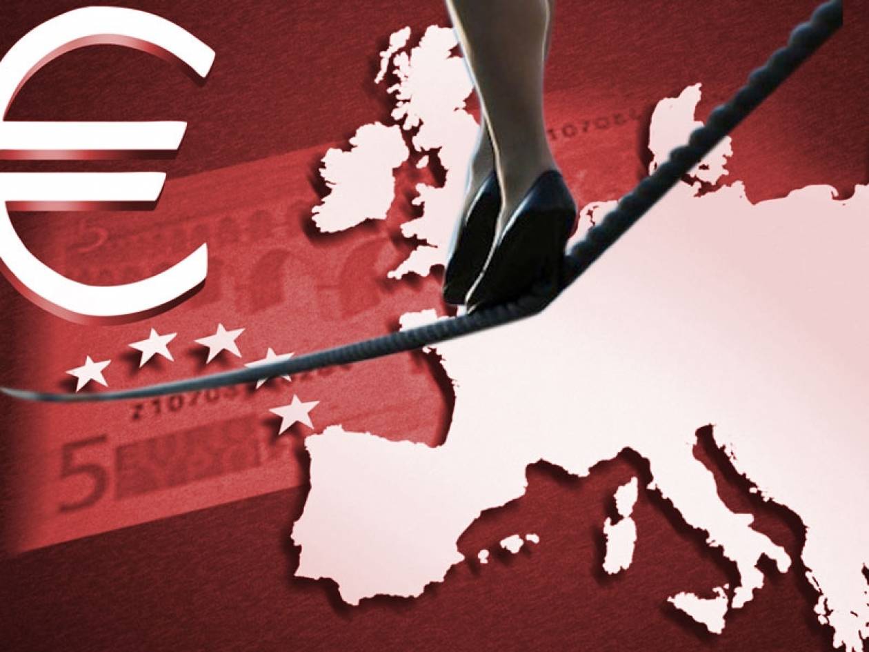 Σε τεντωμένο σχοινί η Ευρωζώνη