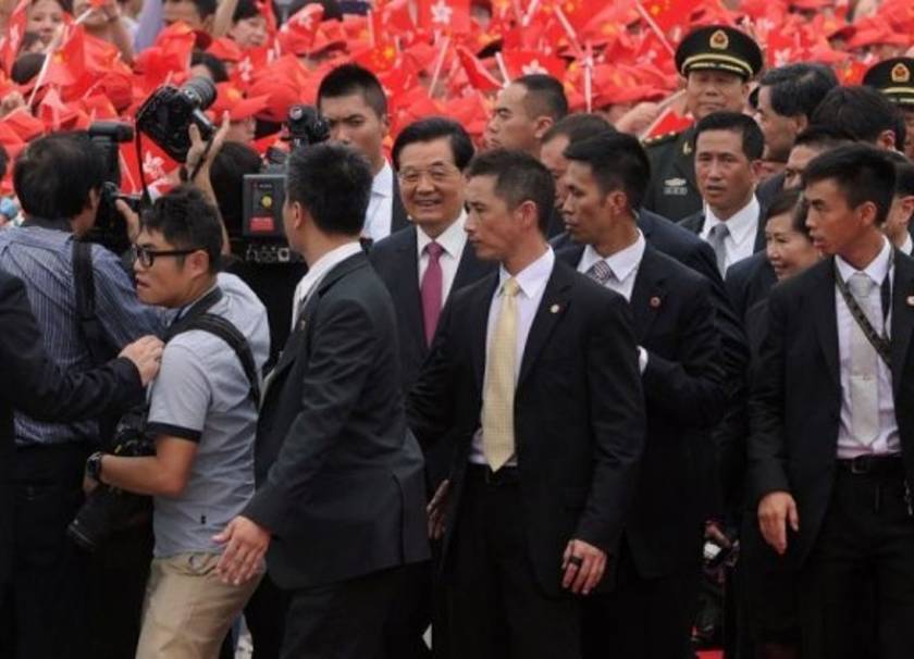 Η Κίνα γιορτάζει την επιστροφή του Χονγκ Κονγκ από τη Βρετανία