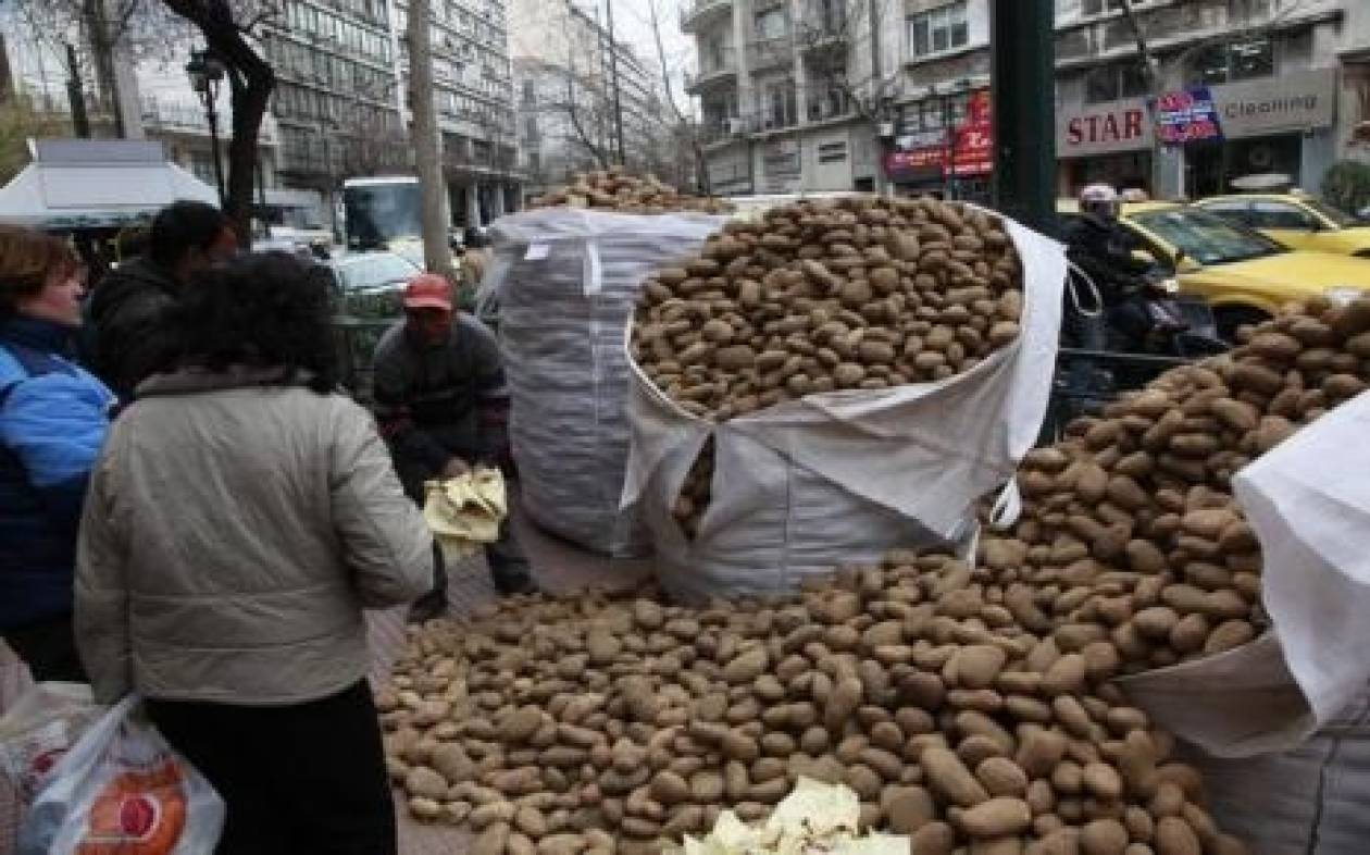 Διανομή  πατάτας στον Δήμο Βύρωνα
