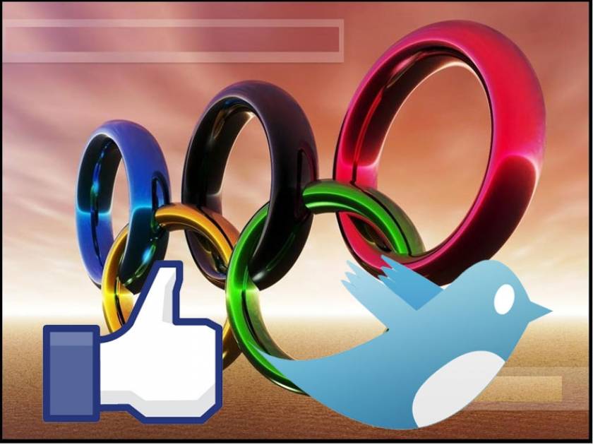 Οι Ολυμπιακοί αγώνες του Facebook και του Twitter