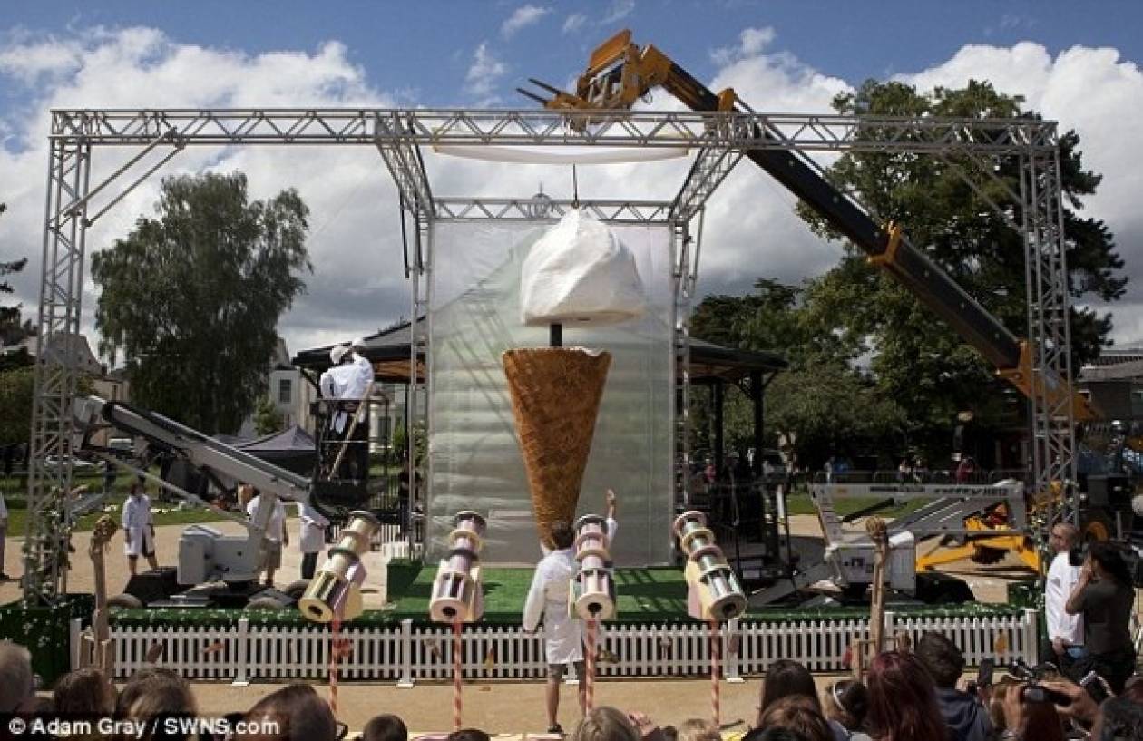 Το μεγαλύτερο παγωτό στον κόσμο (pics)