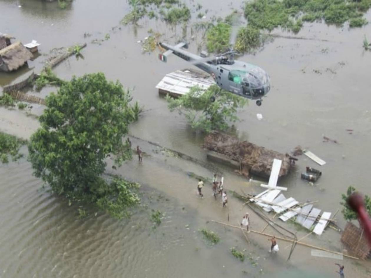 Ινδία: 109 νεκροί από τις πλημμύρες