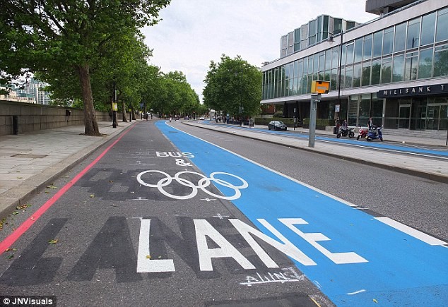 Οι Ολυμπιακοί αγώνες άδειασαν το Λονδίνο (φώτο)