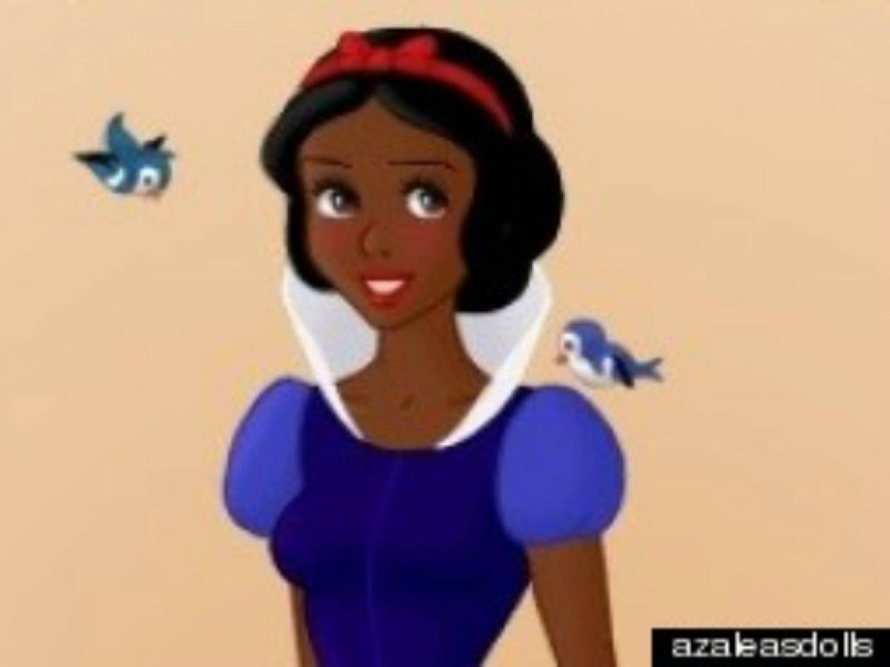 Οι πριγκίπισσες της Disney έγιναν μαύρες! (pics)