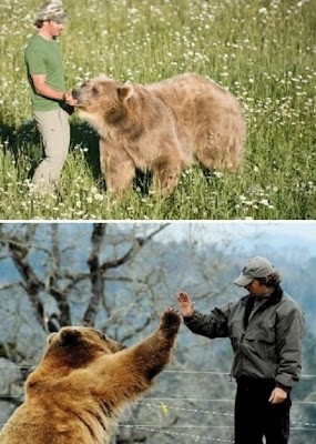 Έχει αρκούδα για κατοικίδιο! (pics)