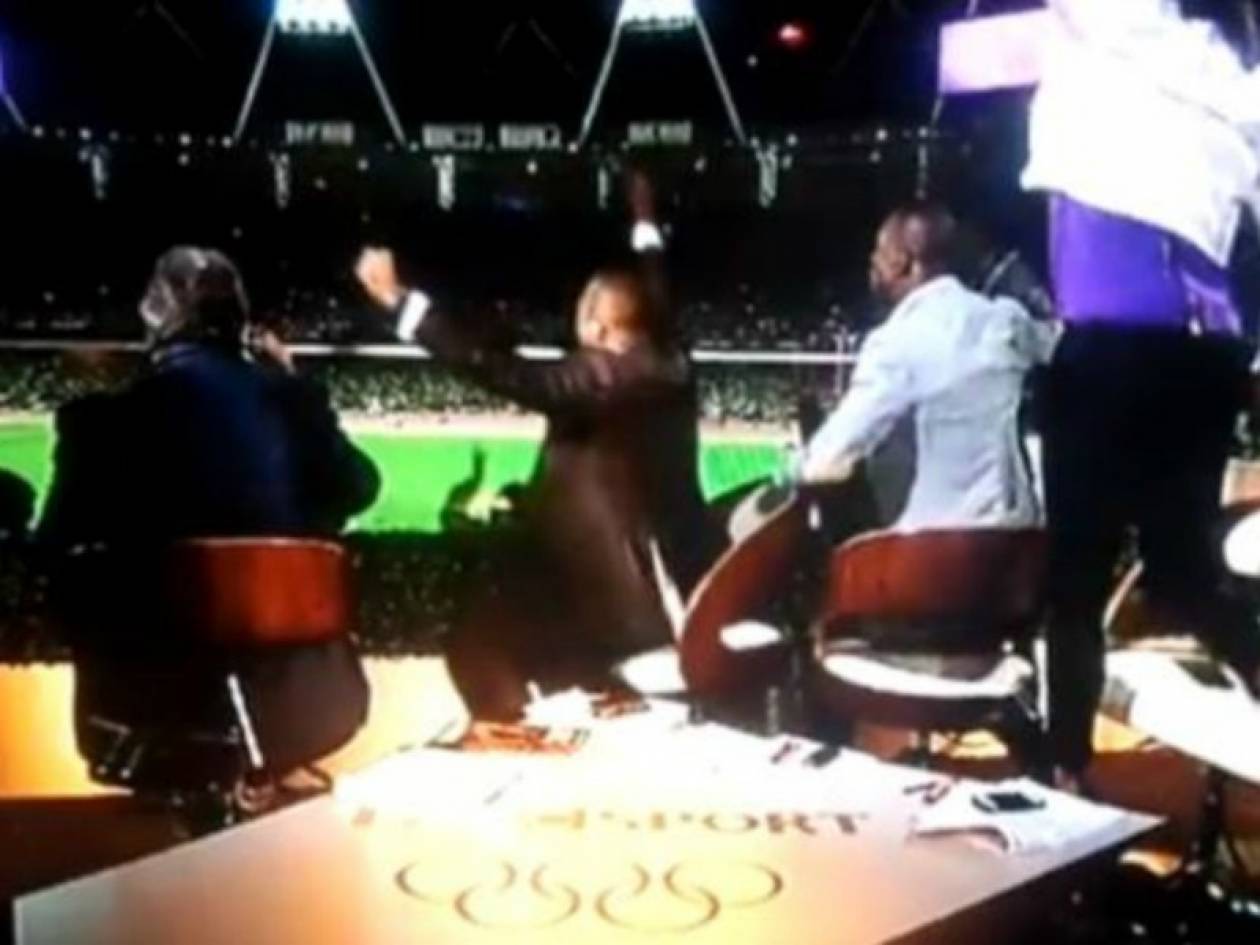 Βίντεο: Το χρυσό μετάλλιο «τρέλανε» τους παρουσιαστές του BBC!