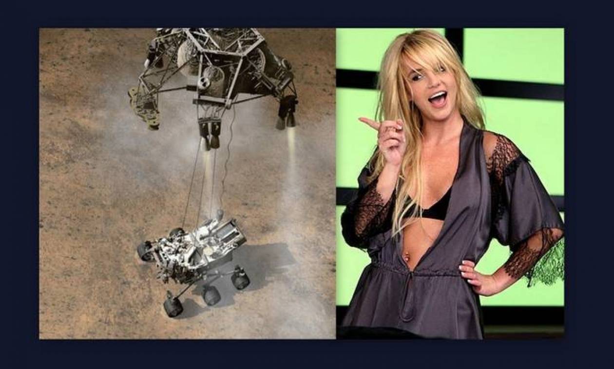 Curiosity: Britney καλεί Άρη (vid)!